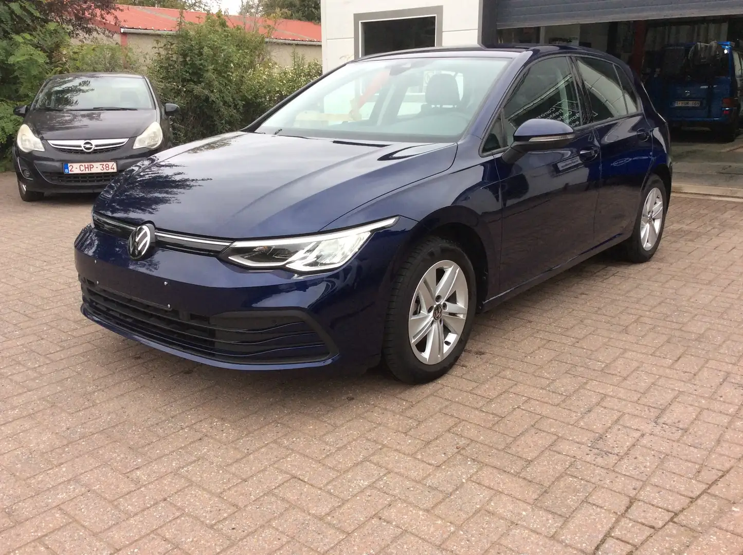 Volkswagen Golf 1.0 eTSI mild Hybride automaat, navi, camera,... Blauw - 1