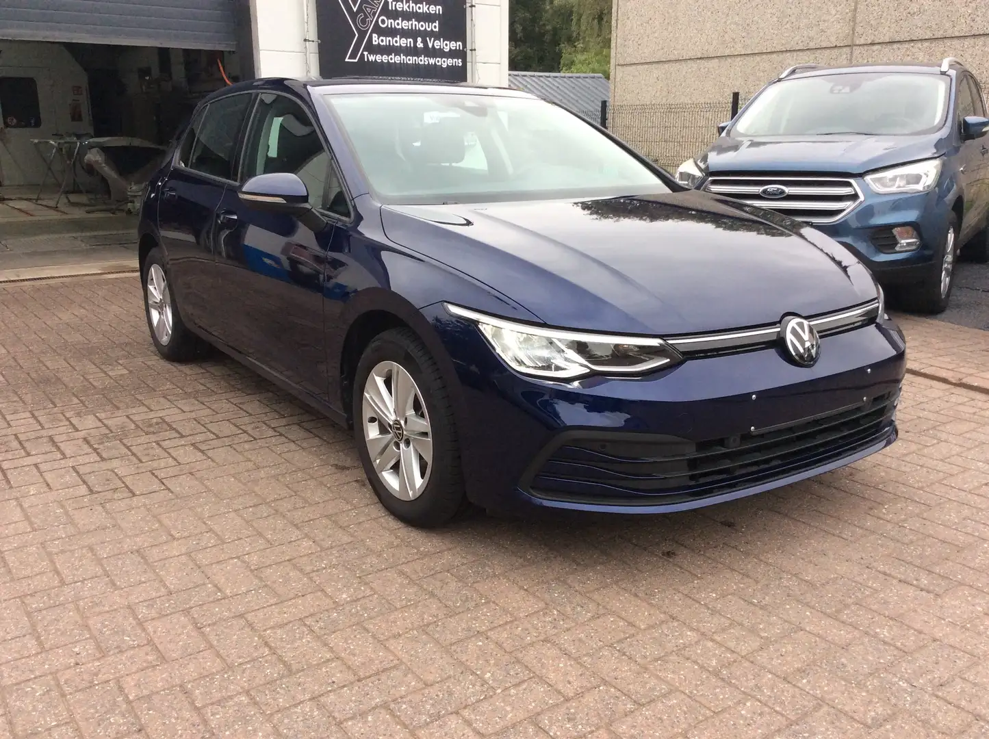 Volkswagen Golf 1.0 eTSI mild Hybride automaat, navi, camera,... Blauw - 2