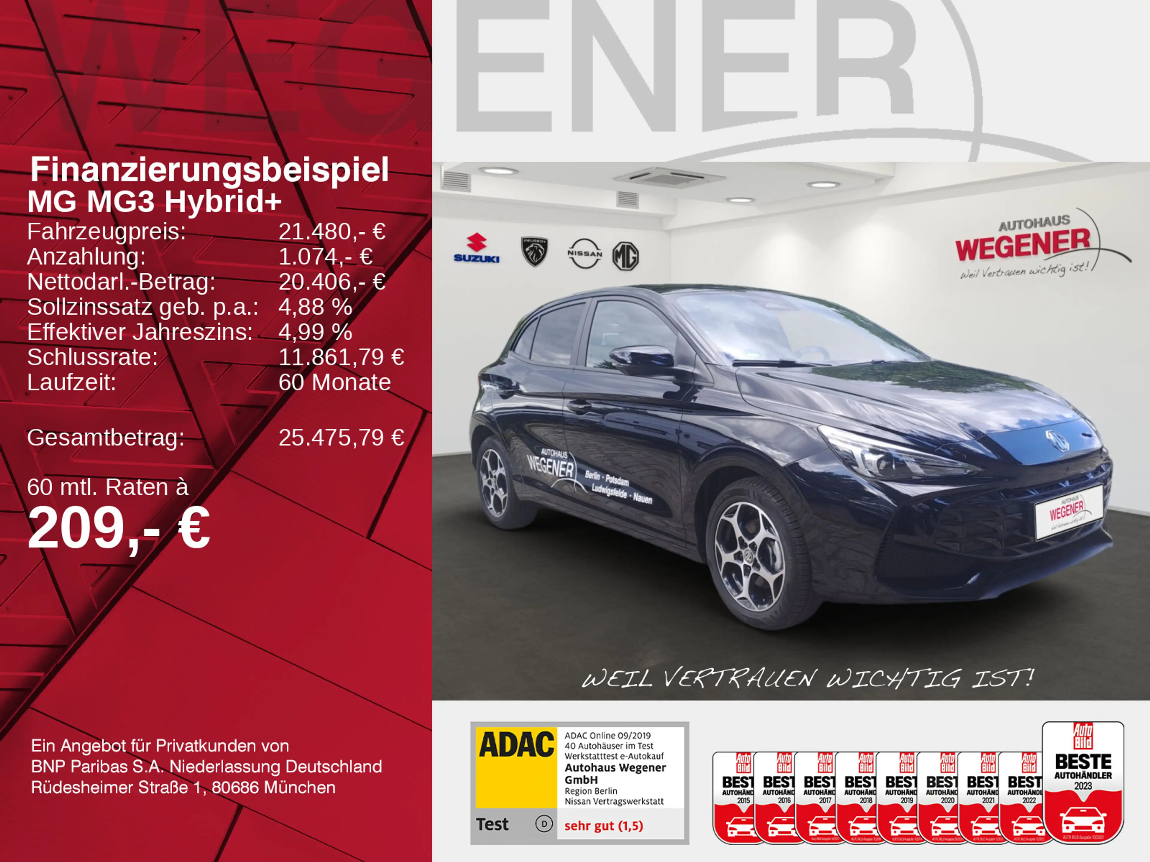 MG MG3 MG MG3 Hybrid+ Luxury MY25 — photo 2