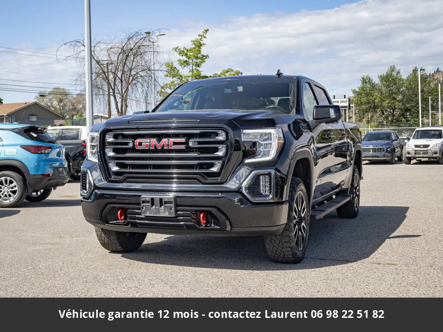 GMC Sierra AT4 6.2L Tout compris hors homologation 4500e Noir - 1
