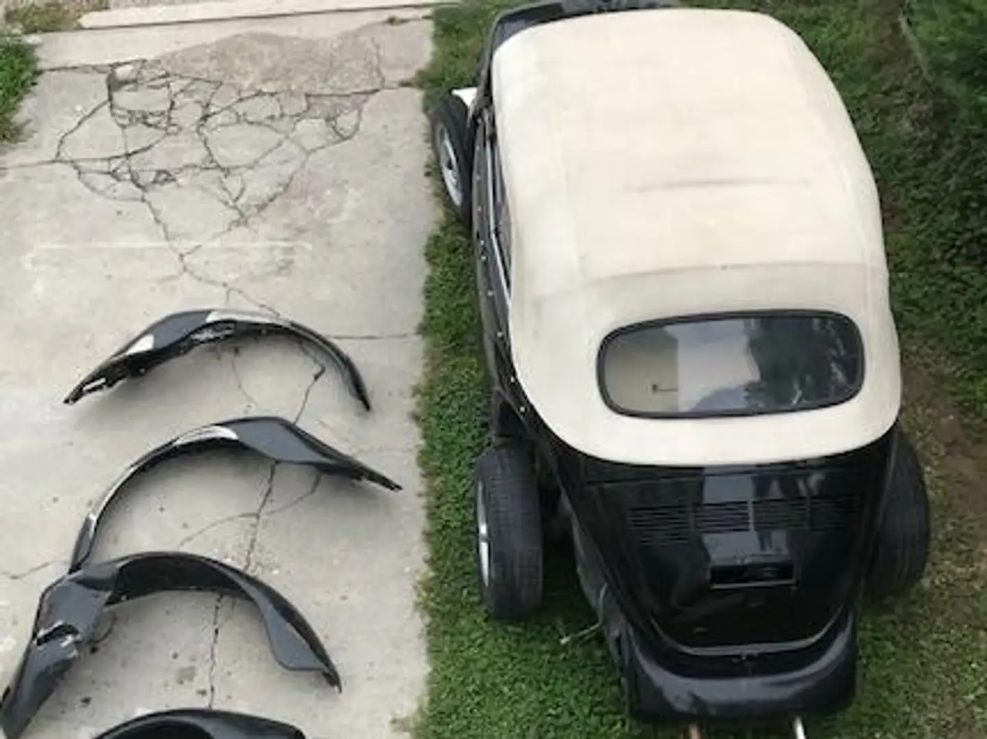 Volkswagen Maggiolino maggiolino cabrio Negru - 1