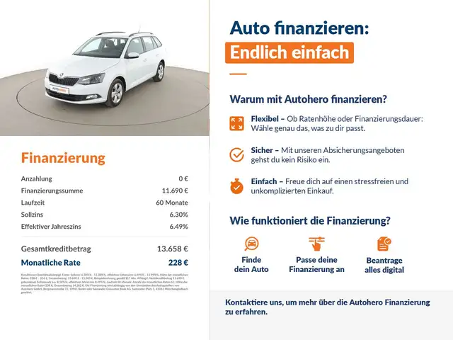 Skoda Fabia view 2
