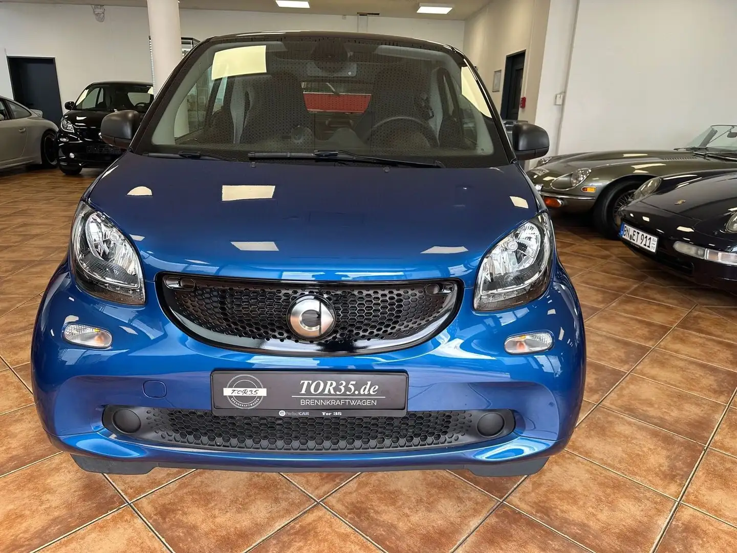 smart forTwo passion , JBL, Allwetterreifen, Top gepflegt Bleu - 2