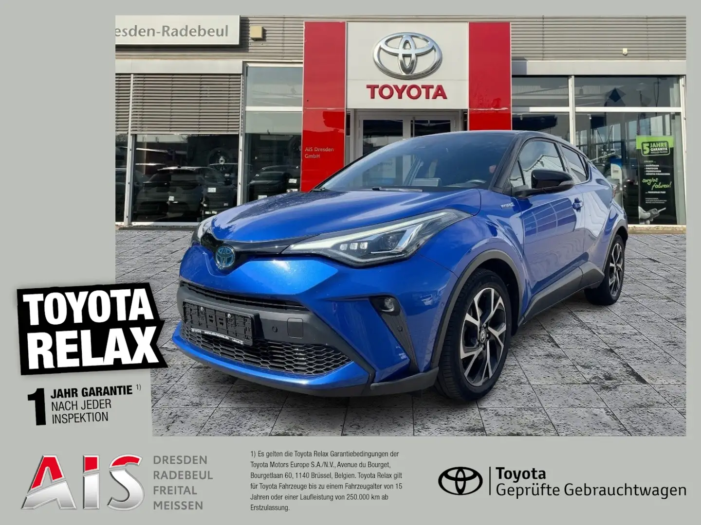 Toyota C-HR 2.0 Hybrid Team D ACC*KAM*DAB*SHZ*PDC Blu/Azzurro - 1