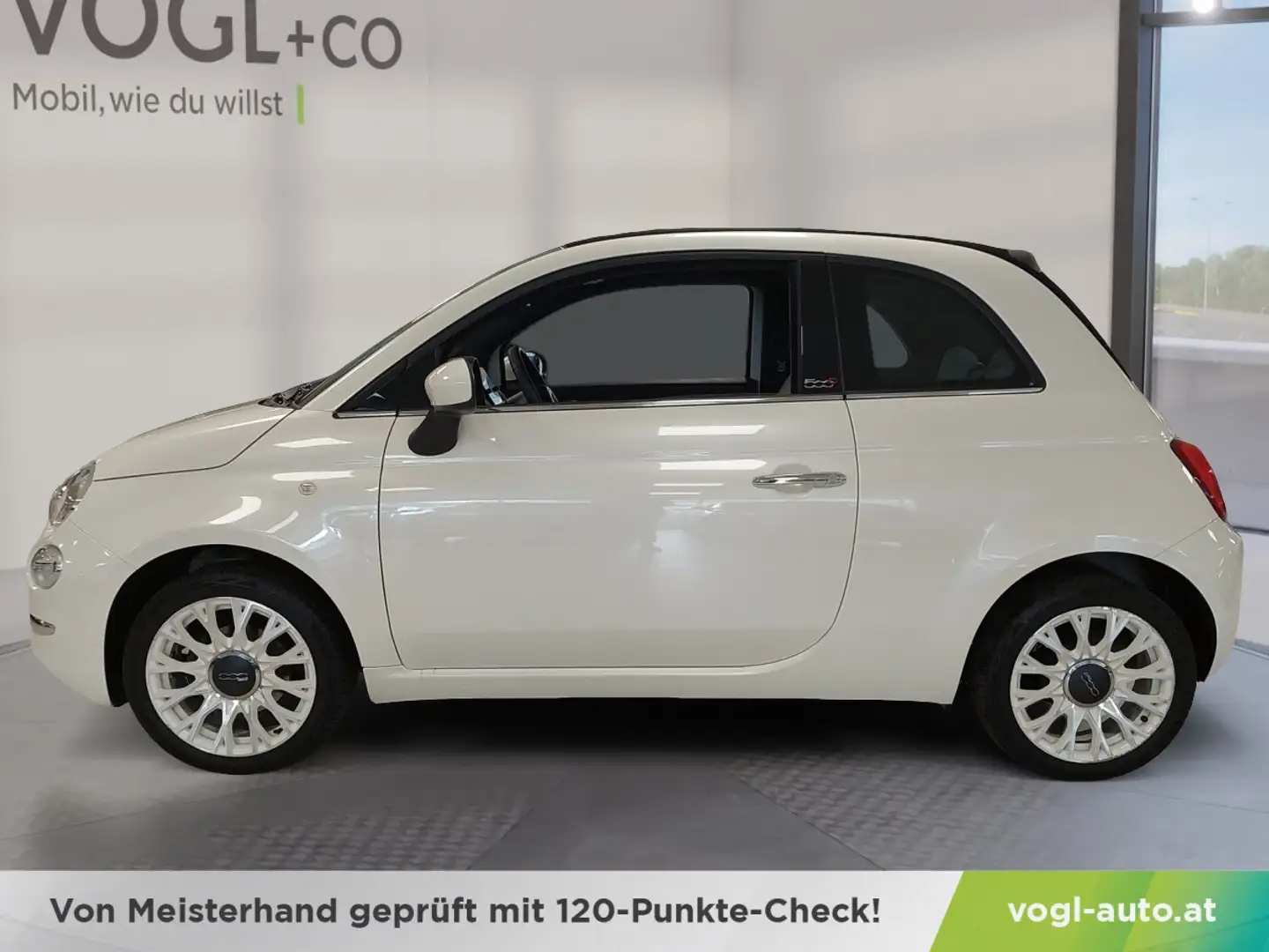 Fiat 500C CABRIO STAR 1,2 Weiß - 2