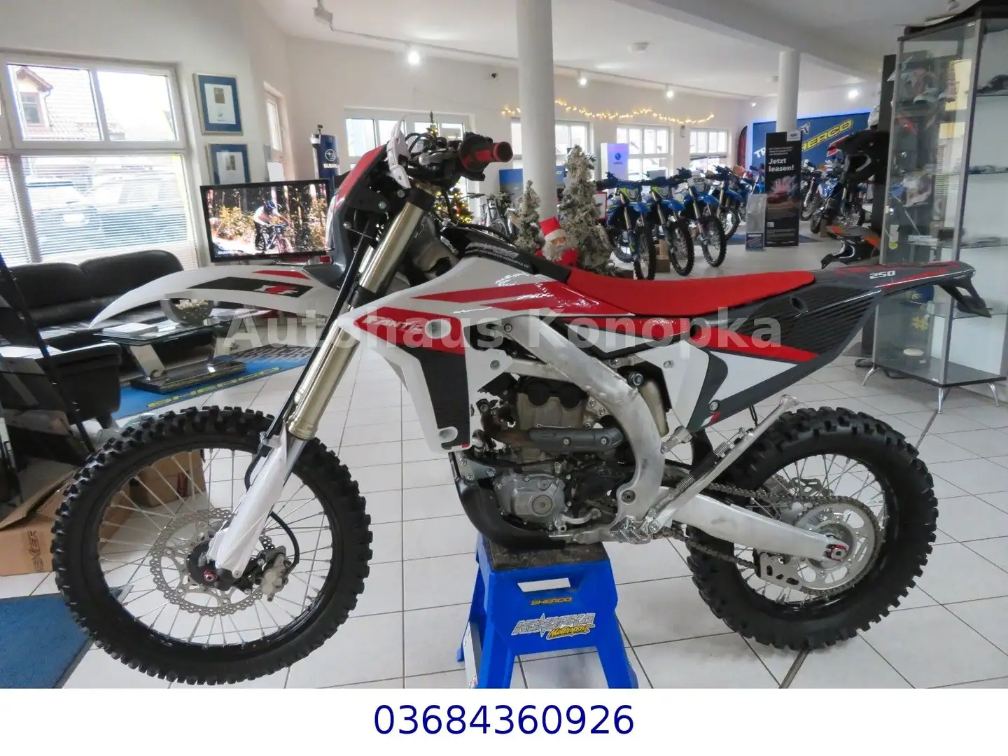 Fantic XEF250 erst 18BH Finanzierung möglich Rood - 2