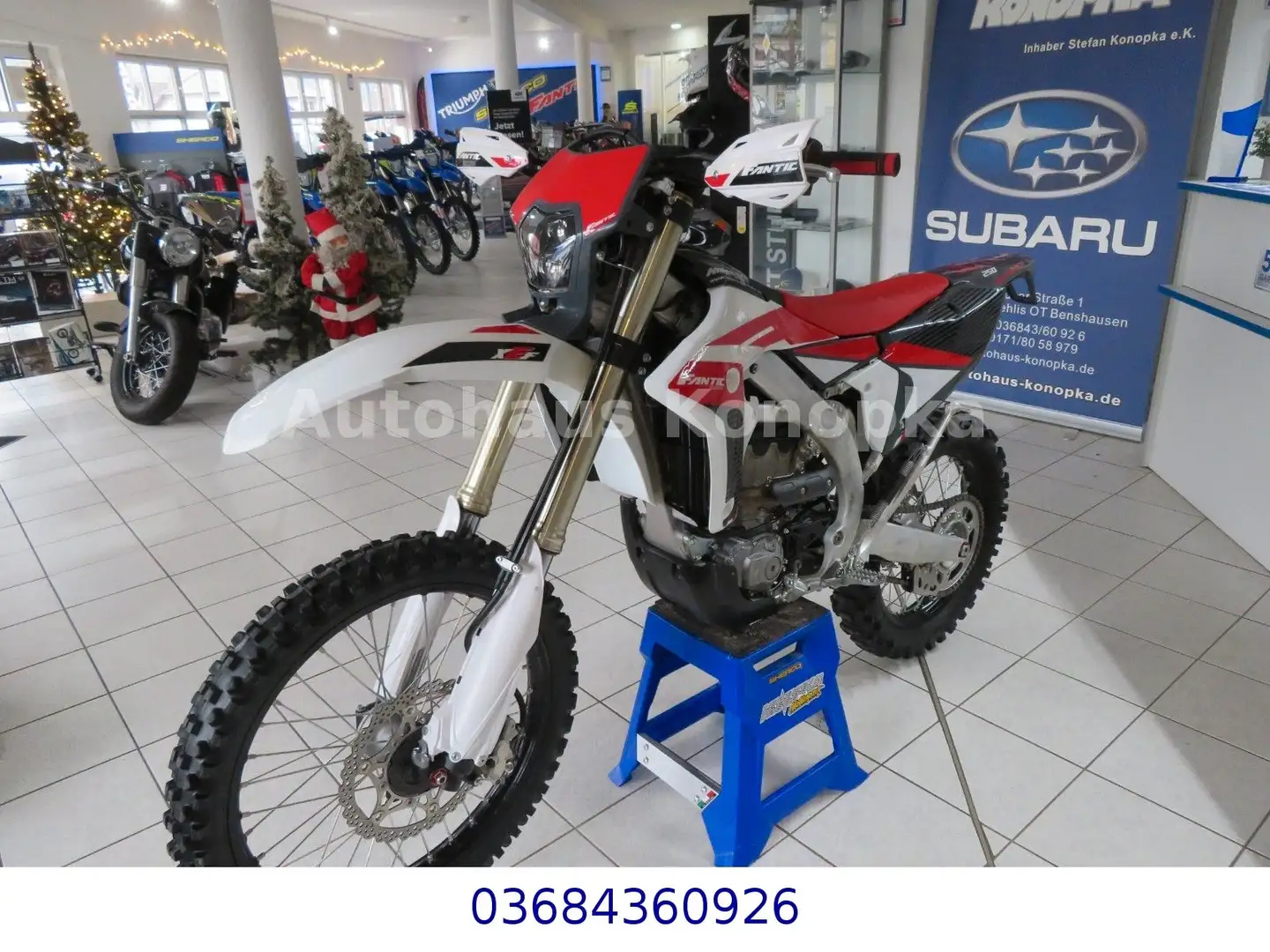 Fantic XEF250 erst 18BH Finanzierung möglich Rood - 1