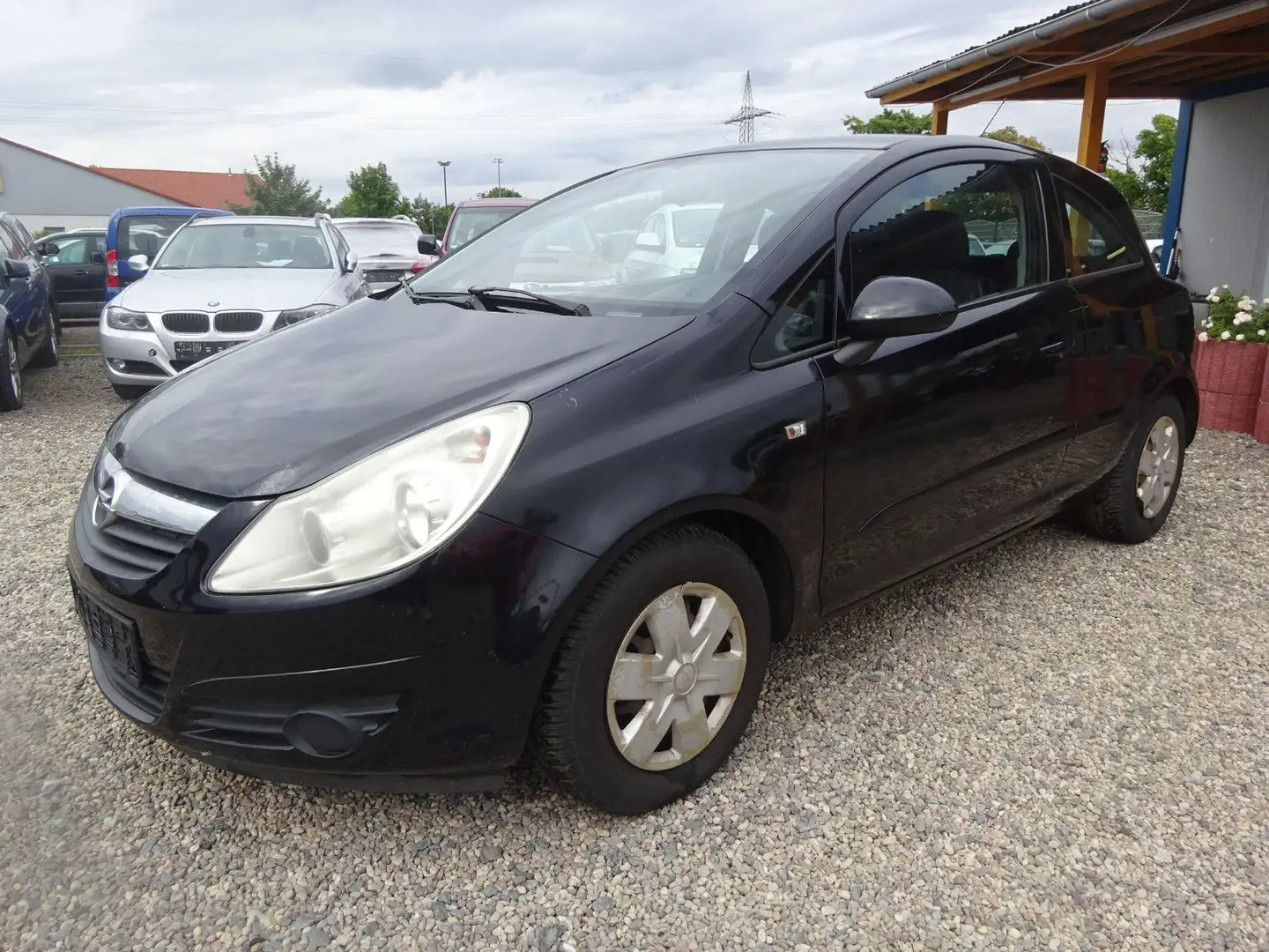 Opel Corsa 1.2 Edition Schwarz - 1