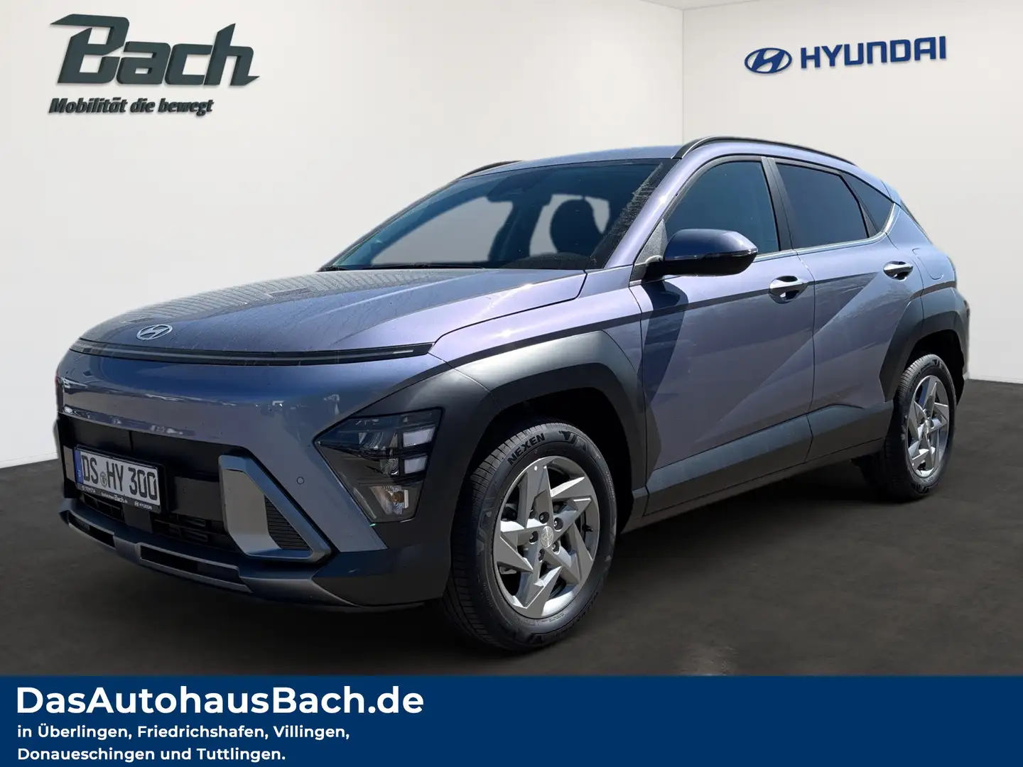 Hyundai KONA SX2 1.6L T-GDI Trend Azul - 1