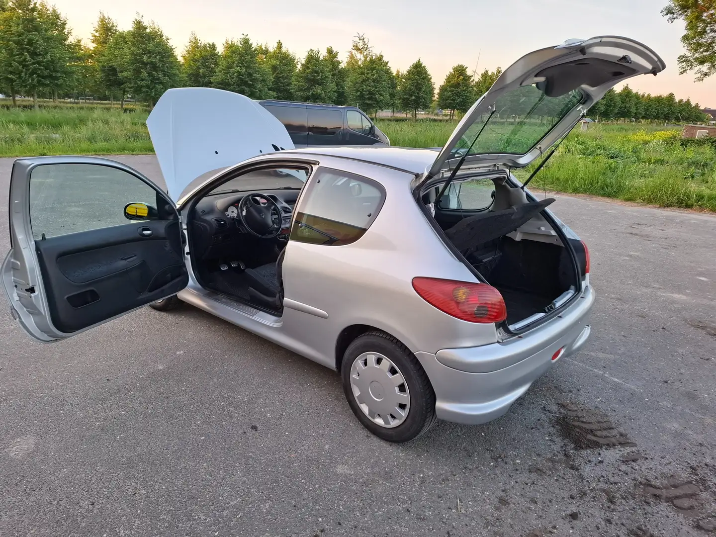Peugeot 206 206 1.4-16V Quiksilver Zilver - 1