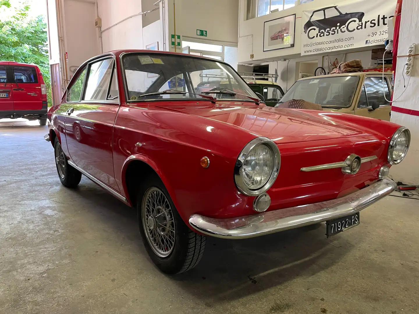 Fiat 850 Coupè prima serie chassis 000606 Rot - 1