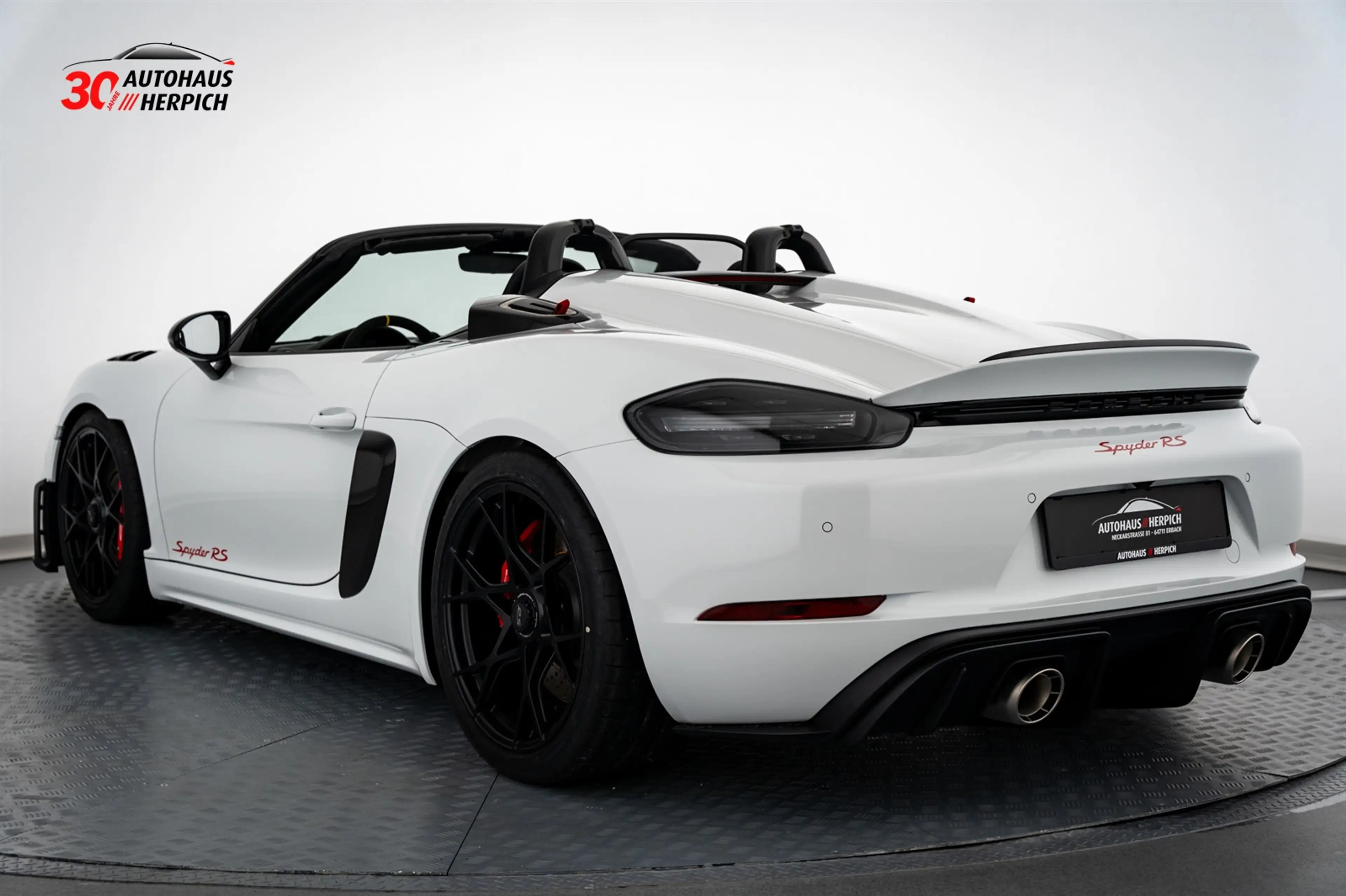 Porsche Boxster Spyder RS Weissach Vollschale LED Lift — photo 3