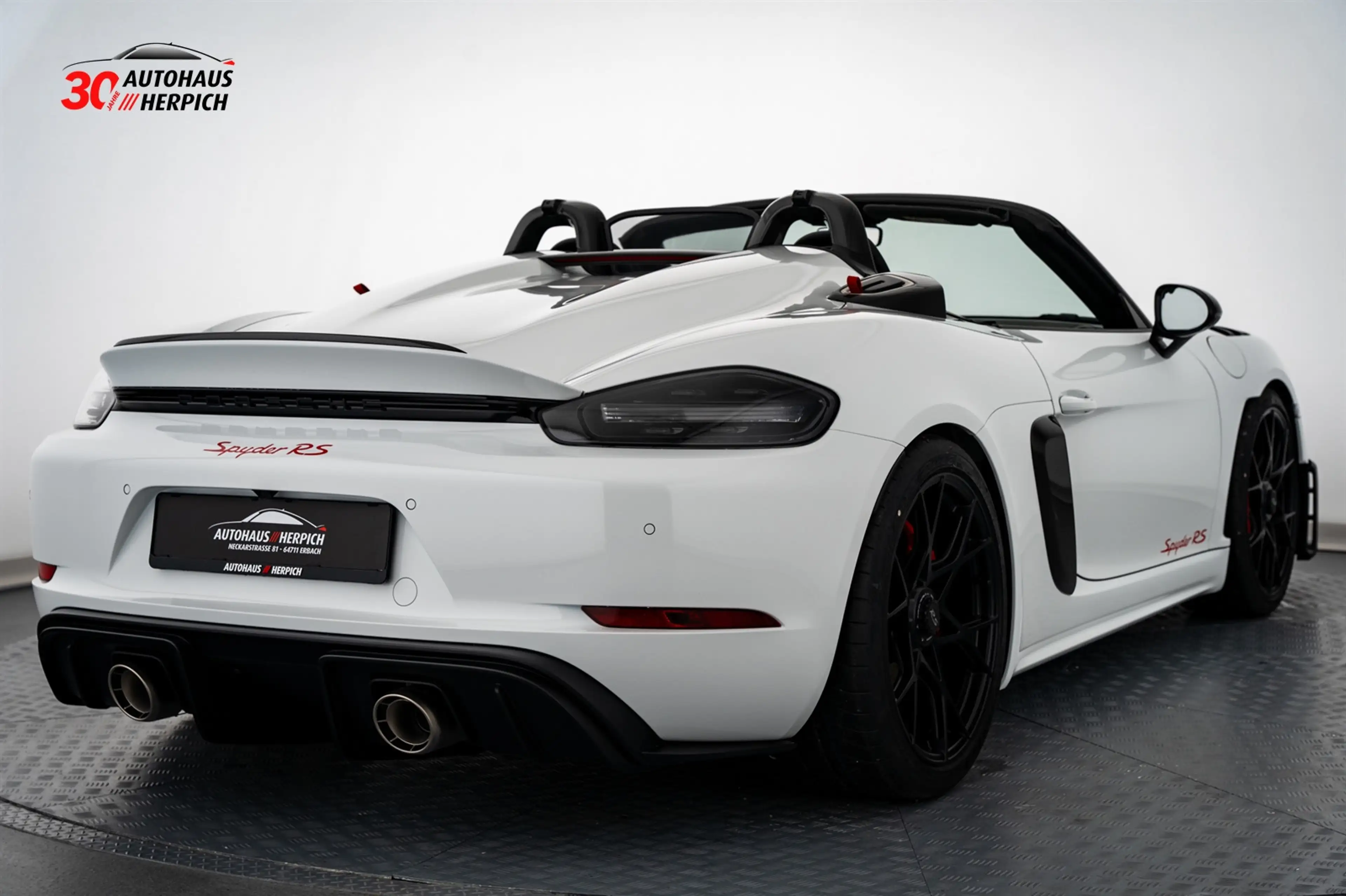 Porsche Boxster Spyder RS Weissach Vollschale LED Lift — photo 5