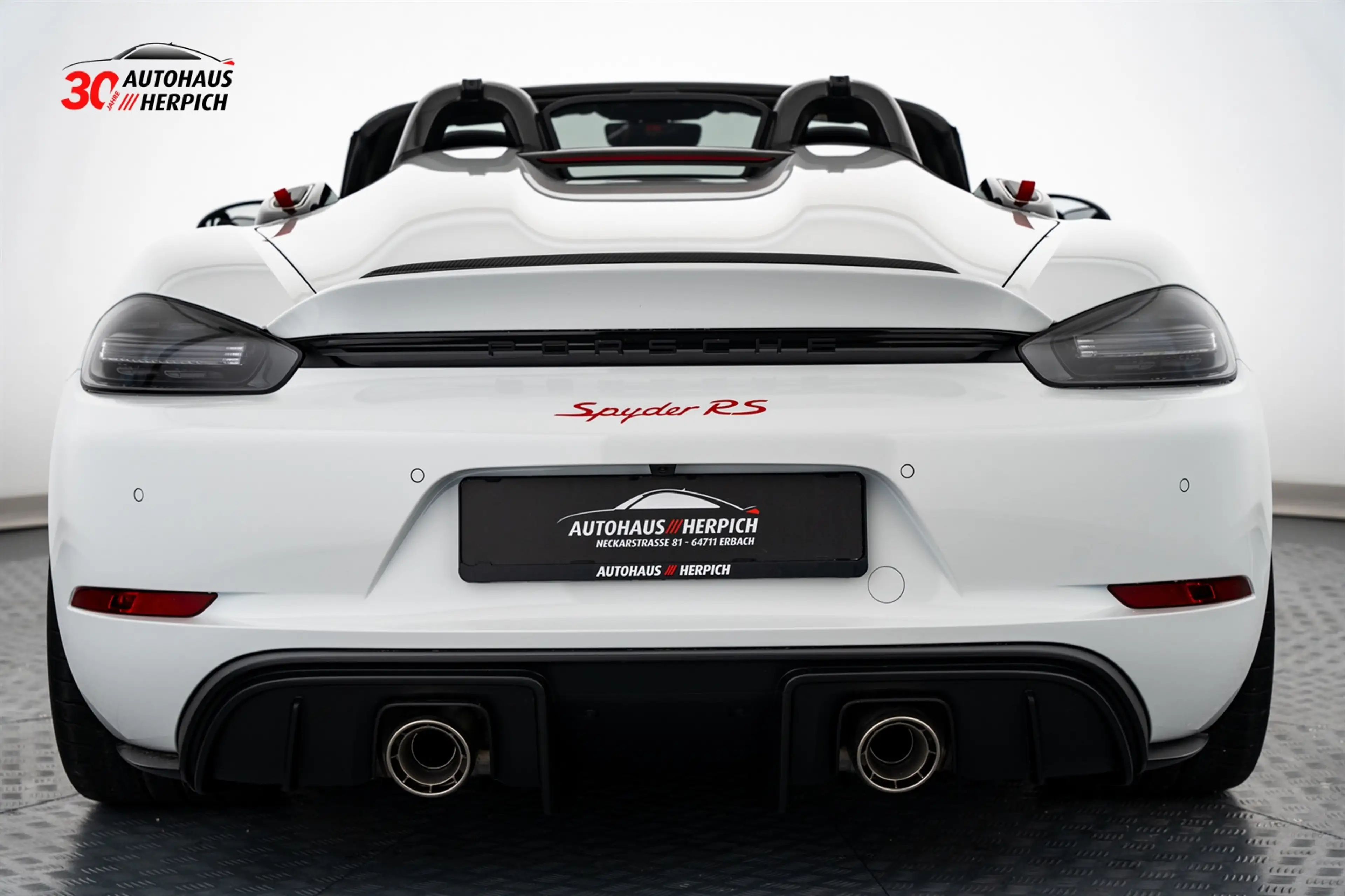 Porsche Boxster Spyder RS Weissach Vollschale LED Lift — photo 4