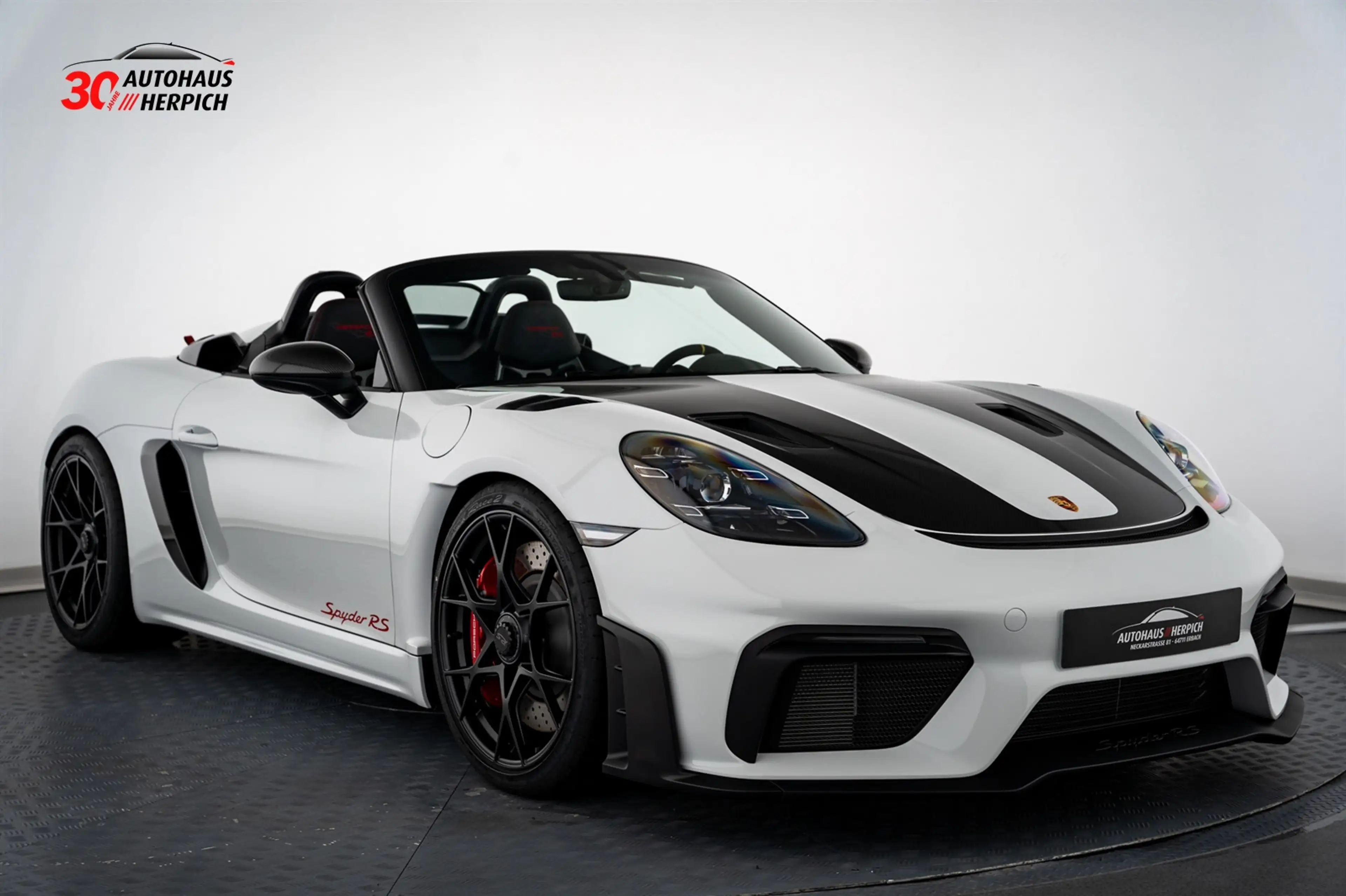 Porsche Boxster Spyder RS Weissach Vollschale LED Lift — photo 7
