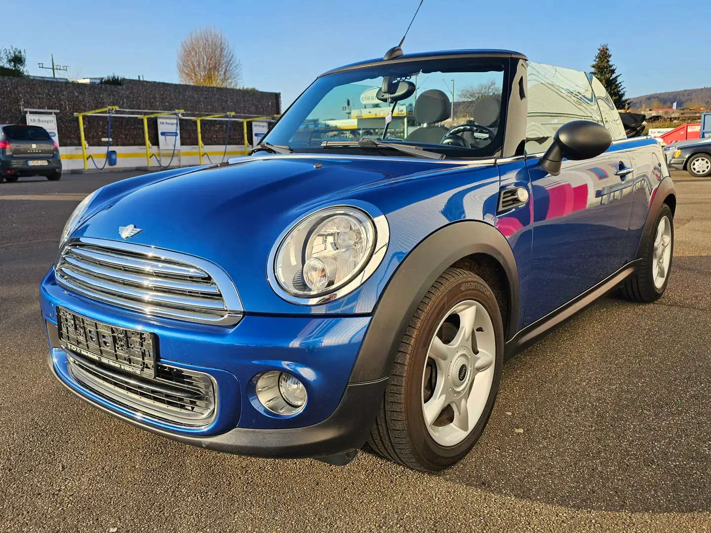 MINI One Cabrio One Blau - 2