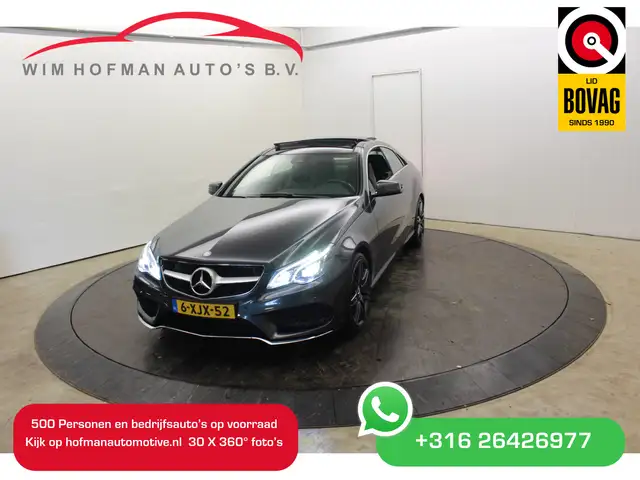 Mercedes-Benz E 400 Coupé Prestige AMG Line Pano Cam Dhoek El-stoelen
