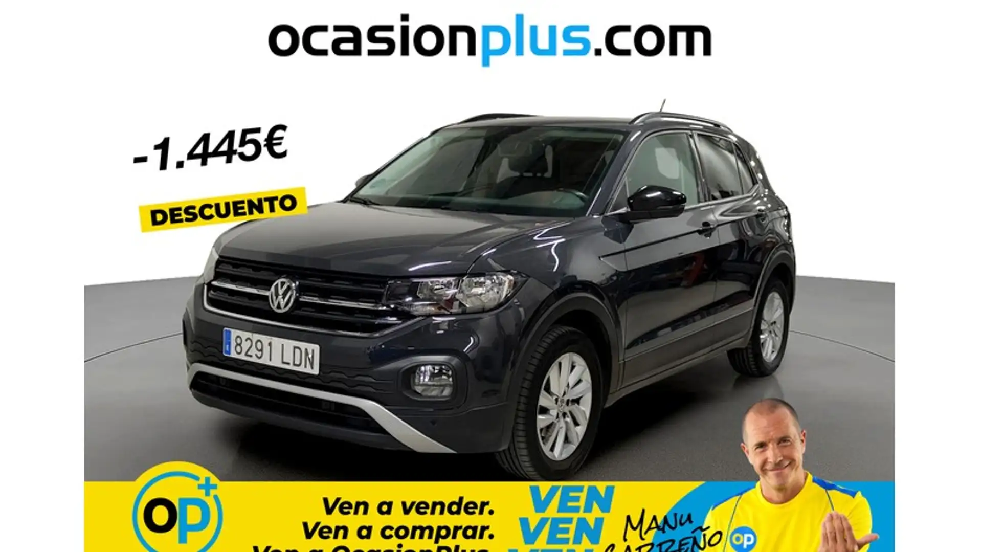 Volkswagen T-Cross 1.0 TSI Advance DSG7 85kW Gris - 1