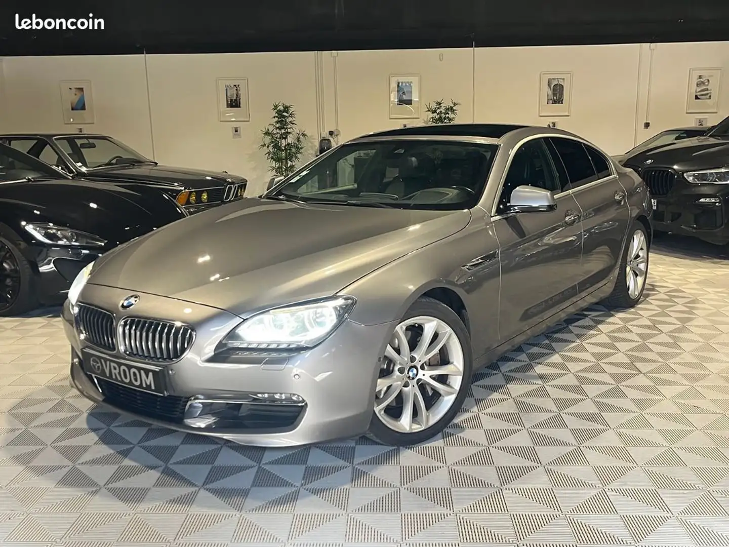 BMW 640 640d suivi complet Gris - 2