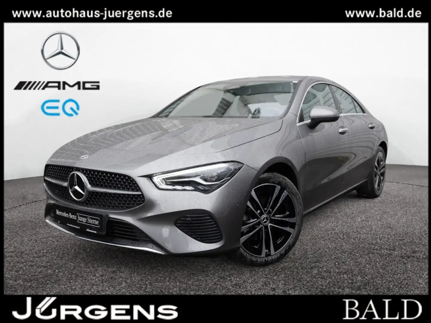 Mercedes-Benz CLA 200 d Coupé Progressive/LED/Kamera/Leder/18" Grau - 1