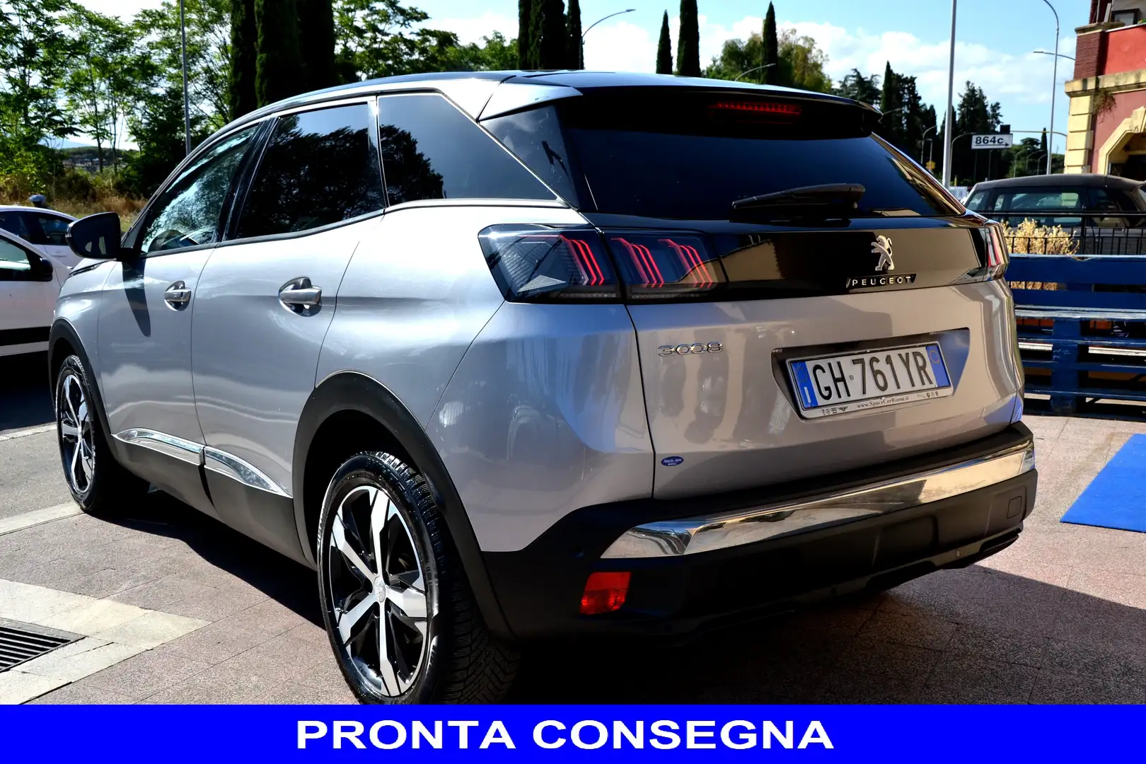 Peugeot 3008 1.5 HDi 130CV EAT8 ALLURE  **PREZZO VERO**UNIPRO'* Gris - 2