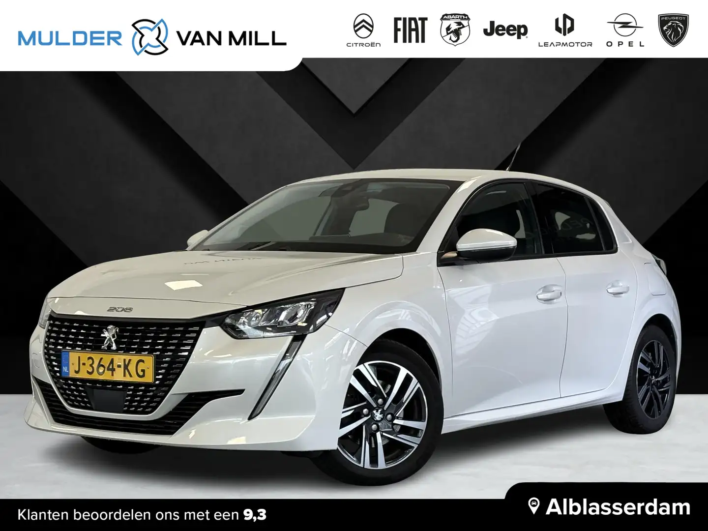 Peugeot 208 Allure Pack 1.2 Turbo 100pk | i-COCKPIT® | CAMERA Blanc - 1
