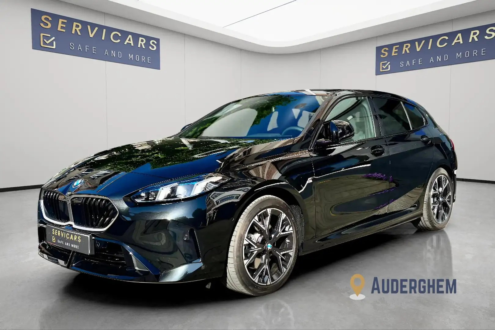 BMW 120 120iAS MHEV/PACK M/PREMIUM+/GARCONSRUCTEUR Zwart - 1