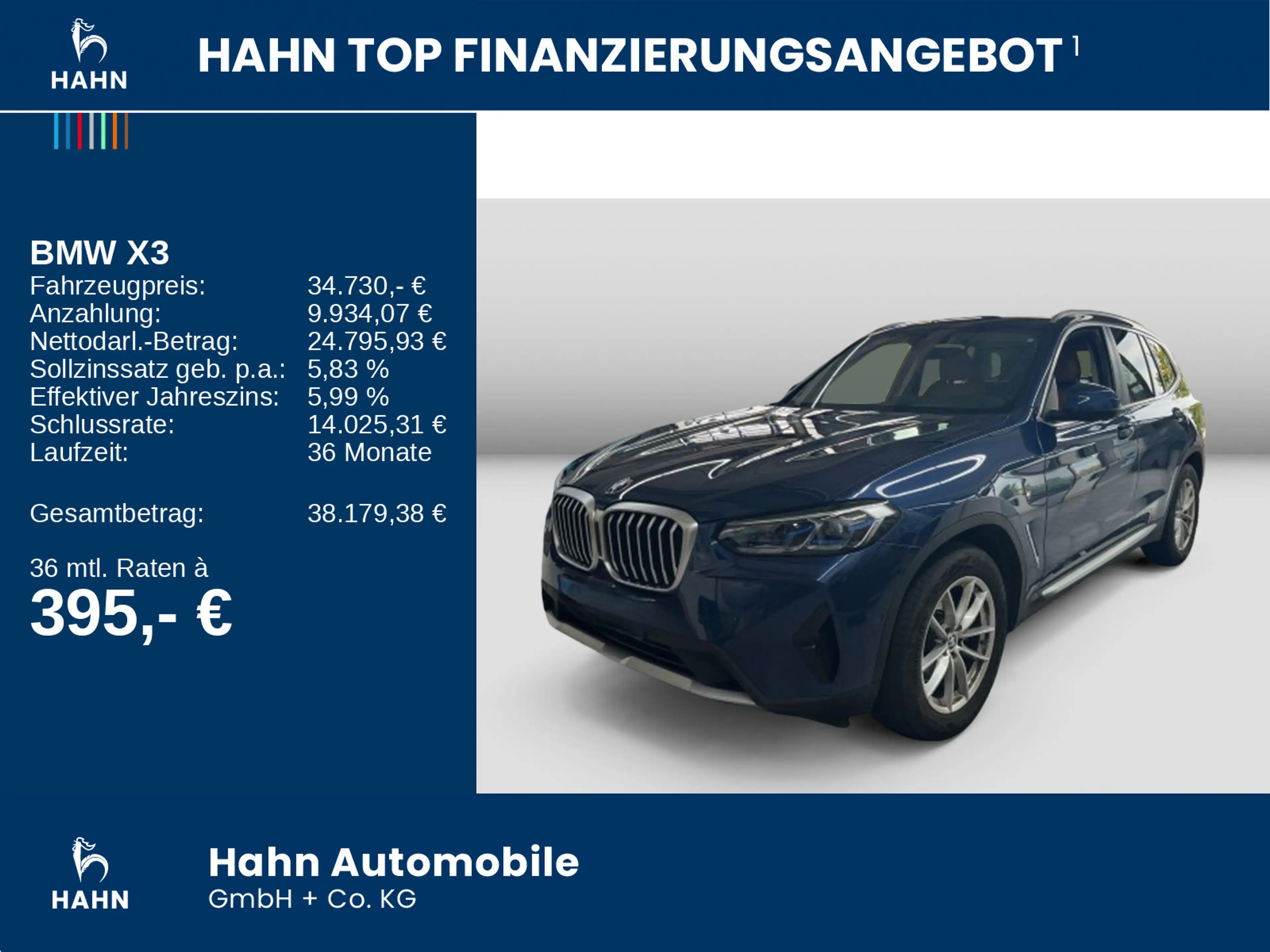 BMW X3 xDrive 20i Mild Hybrid LED DAB GRA SHZ CAM — photo 2