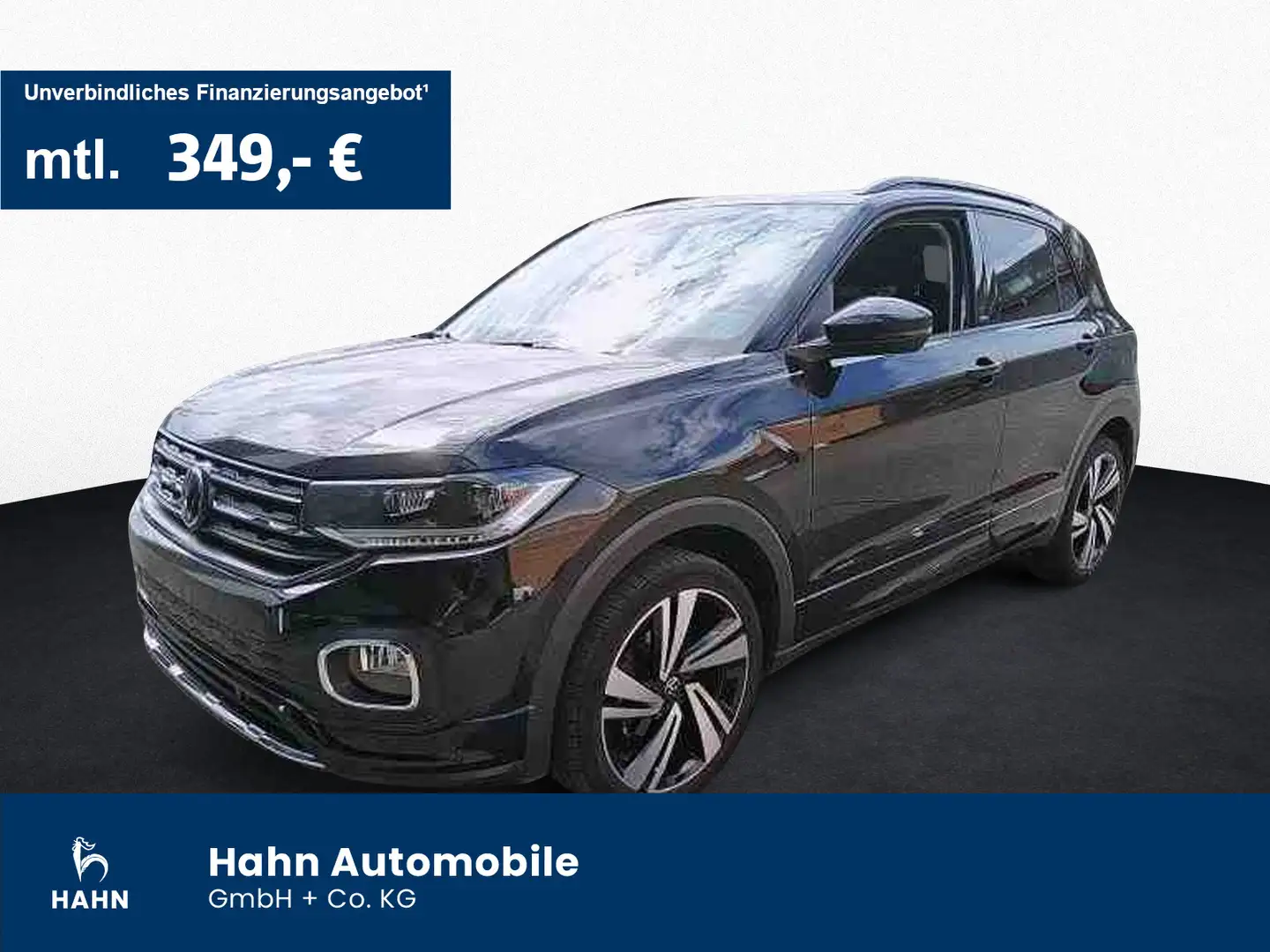 Volkswagen T-Cross 1.0 TSI Active R-Line Navi LED CAM PDC Schwarz - 1