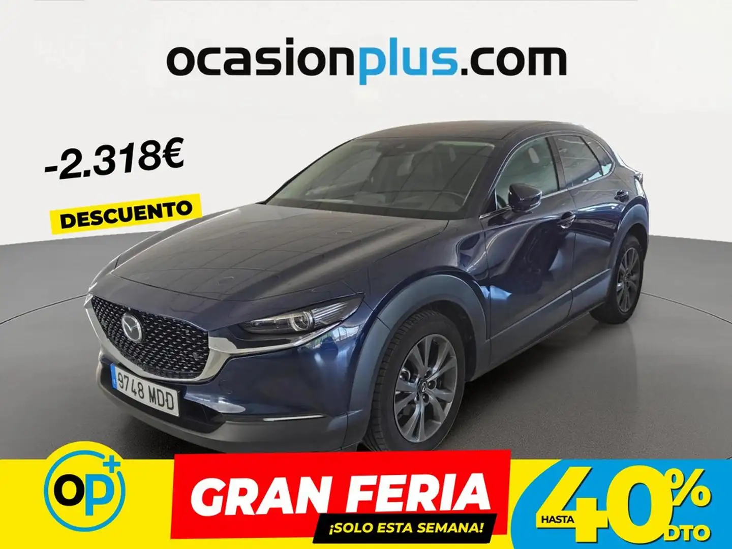 Mazda CX-30 2.0 Skyactiv-X Zenith 2WD Aut 137kW Azul - 1
