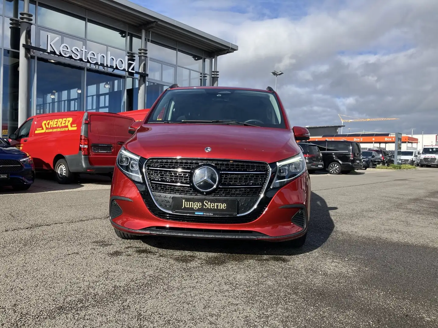 Mercedes-Benz V 220 V 220 d STYLE Lang Basic/Modellgeneration 2/Klima Rot - 2