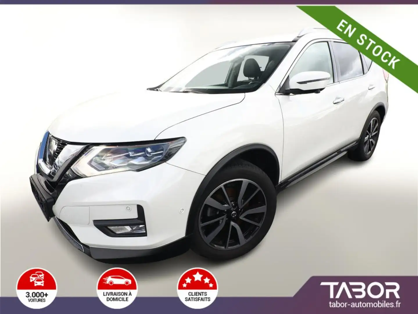 Nissan X-Trail 1.6 DIG-T 163 Tekna 7S LED GPS Blanc - 1