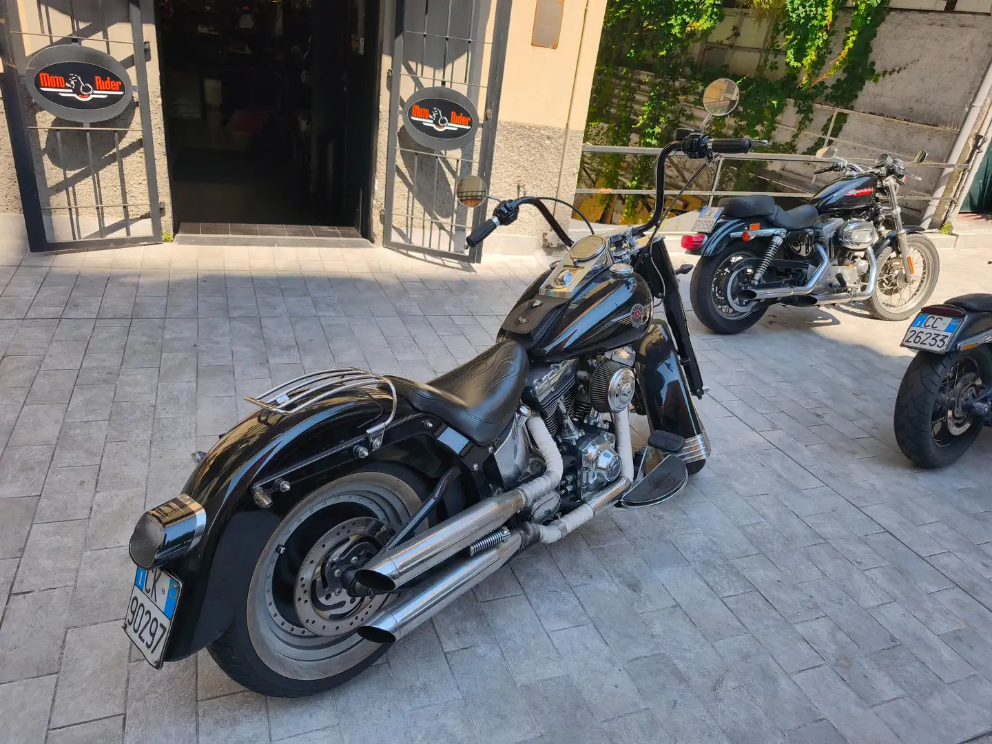 Harley-Davidson Fat Boy FLSTF Nero - 2