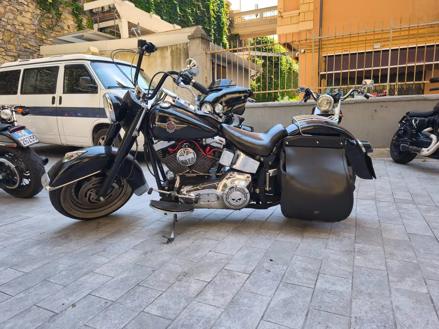 Harley-Davidson Fat Boy FLSTF Nero - 1