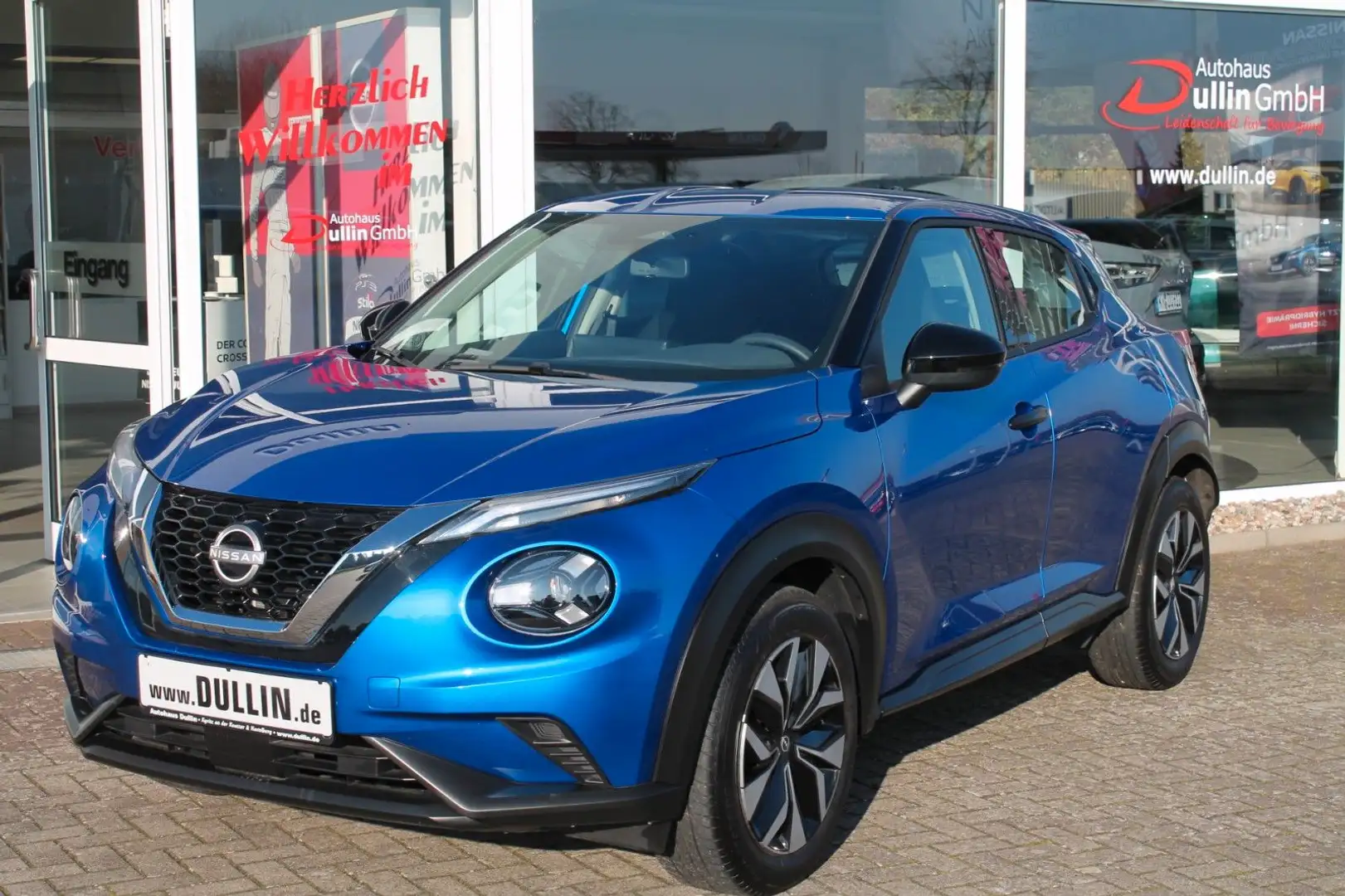 Nissan Juke 1,0 DIG-T Acenta Kamera+Sitzheizung Blau - 2
