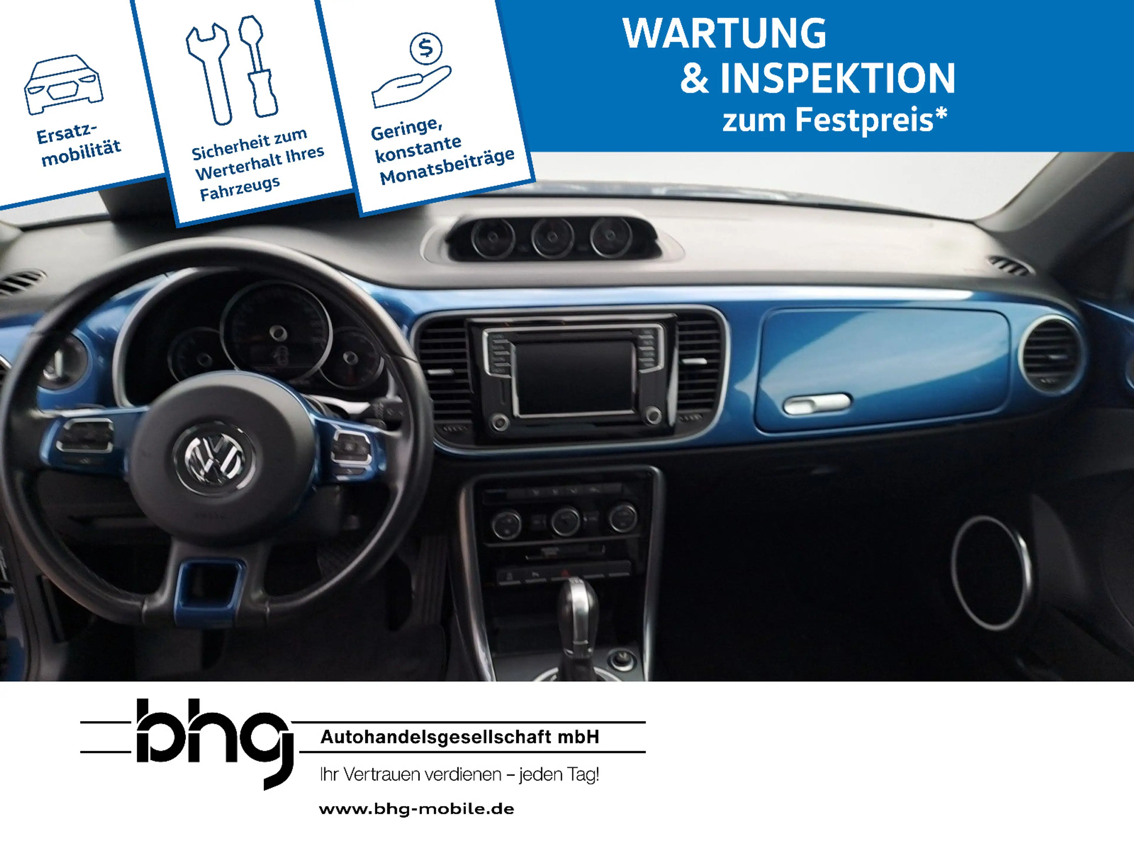 Volkswagen Beetle 1.4 TSI DSG Design Pano GRA Bi-Xenon PDC — photo 12