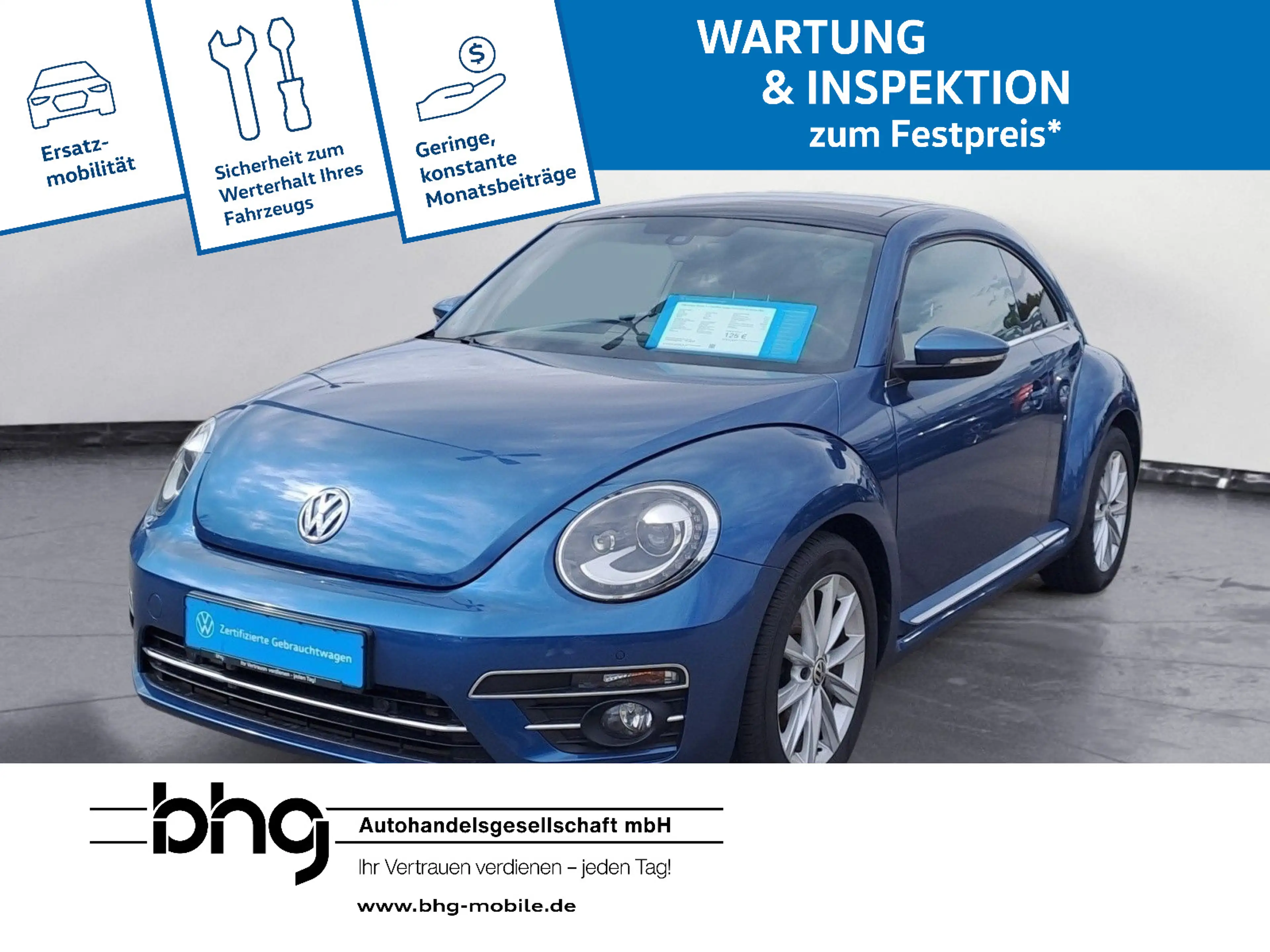 Volkswagen Beetle 1.4 TSI DSG Design Pano GRA Bi-Xenon PDC — photo 2