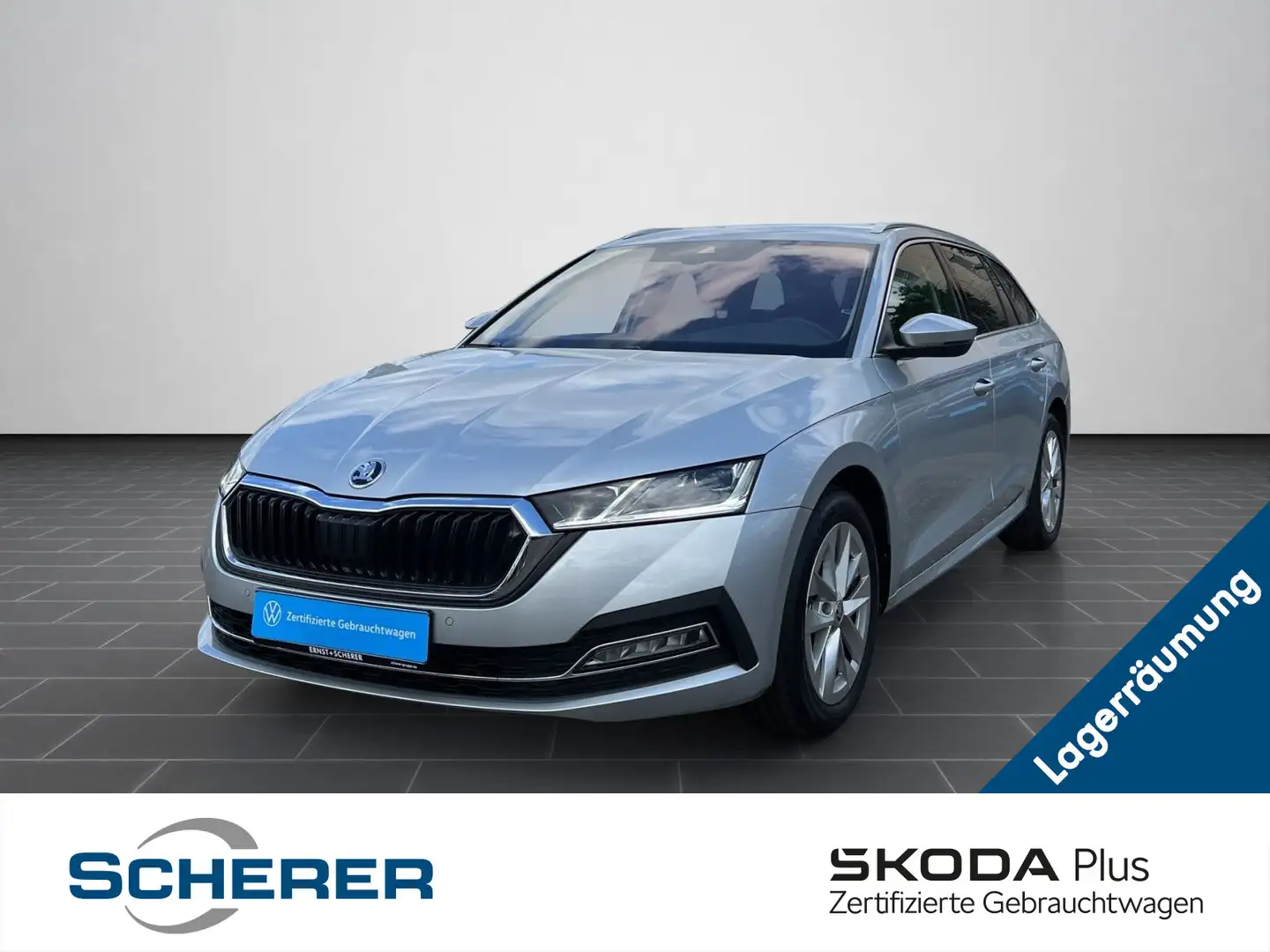Skoda Octavia Combi 1.5 eTSI DSG Style LED+ACC+Kamera+ Silber - 1