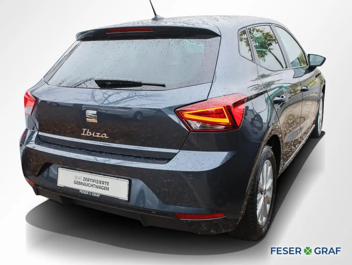 SEAT Ibiza 1.0 TSI Style ACC LED Navi RüKa Sitzh. Grau - 2