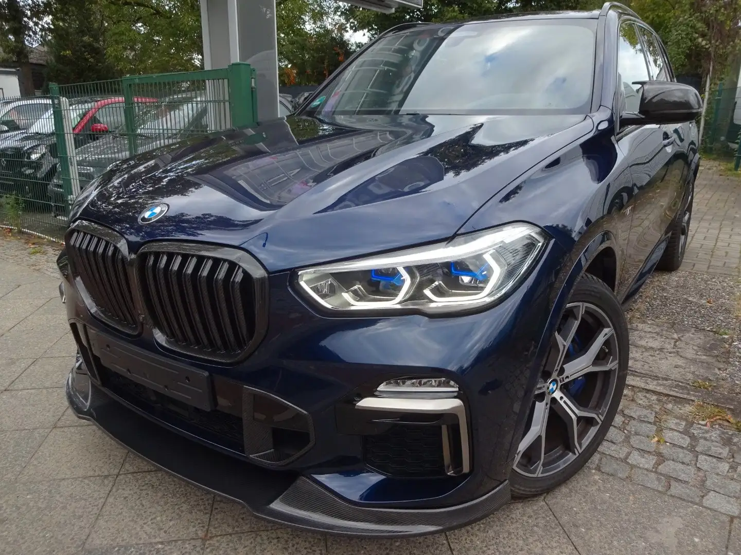 BMW X5 M i,Head-Up Display,Carbon,360" Kamera,AHK Синий - 1