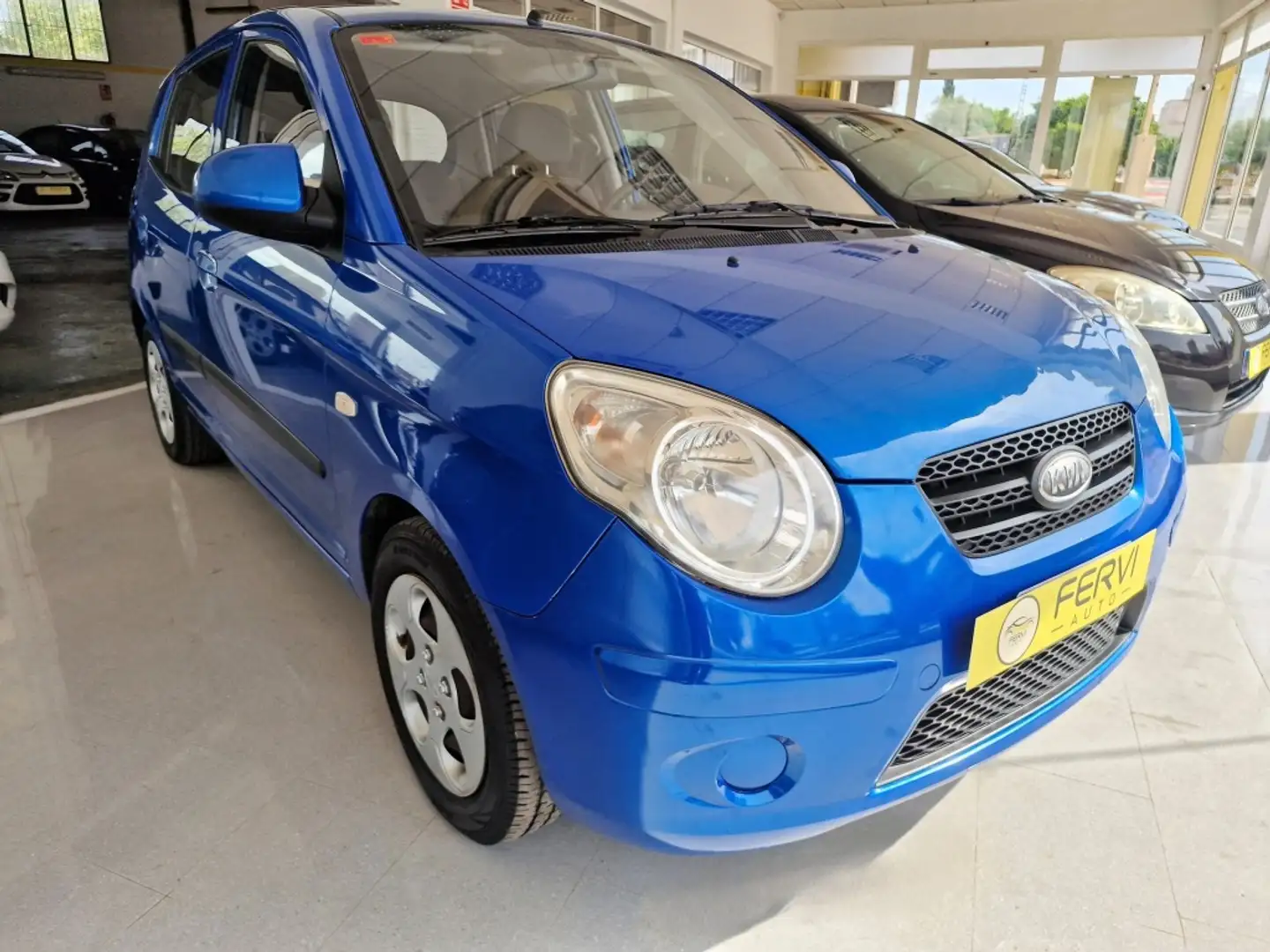 Kia Picanto Pequeño Manual de 5 Puertas Azul - 1