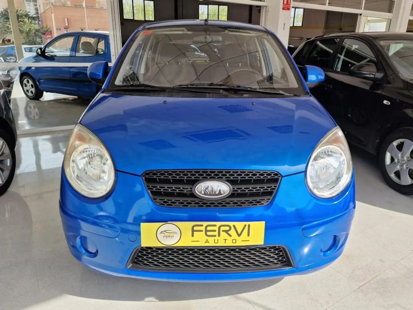 Kia Picanto Pequeño Manual de 5 Puertas Azul - 2