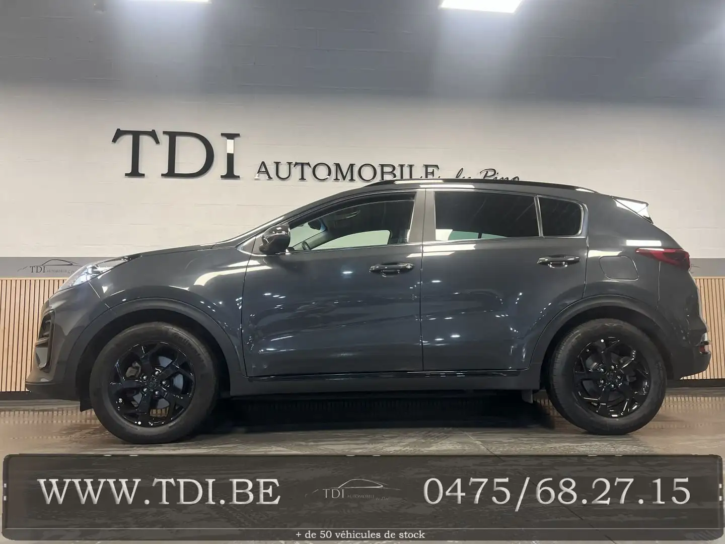 Kia Sportage Sportage 1.6 CRDi Black Edition DCT*Belge*136cv✔ Gri - 1