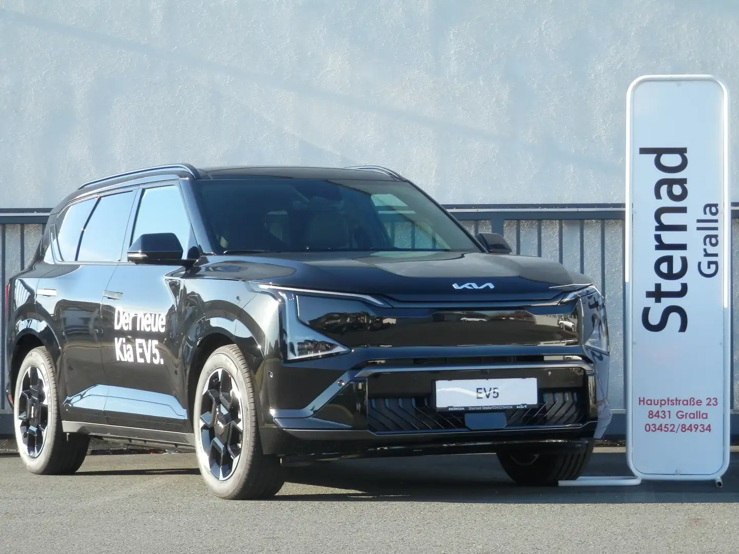Kia EV5 81,4 KWh FWD GT-Line & SD Schwarz - 2