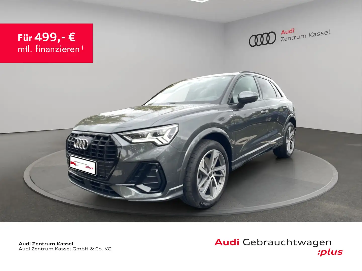 Audi Q3 45 TFSI quattro S line Matrix SONOS PDC+ AHK Grau - 1
