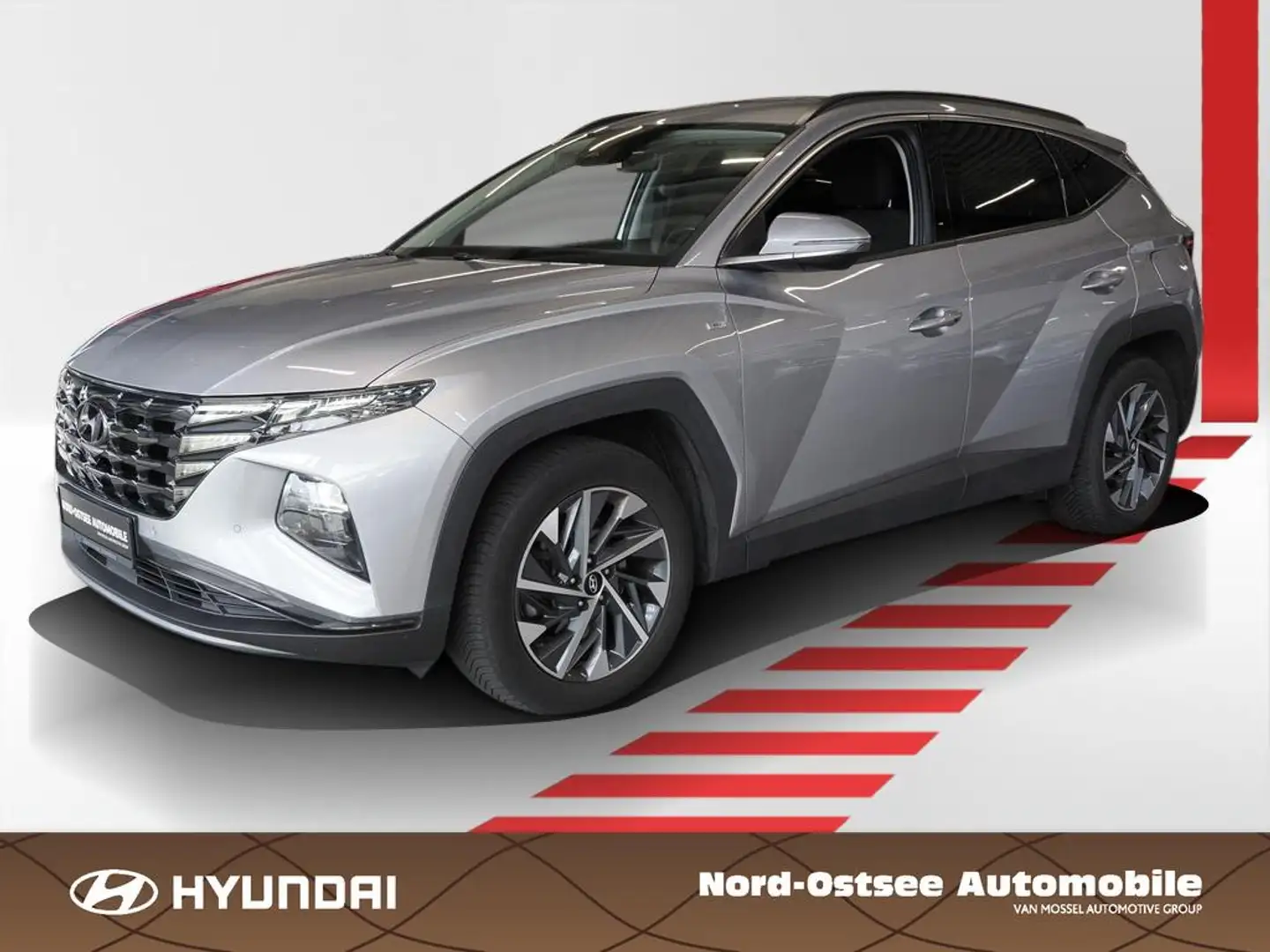 Hyundai TUCSON 1.6 T-GDI TREND 2WD  KAMERA ACC PDC SHZ Silber - 1