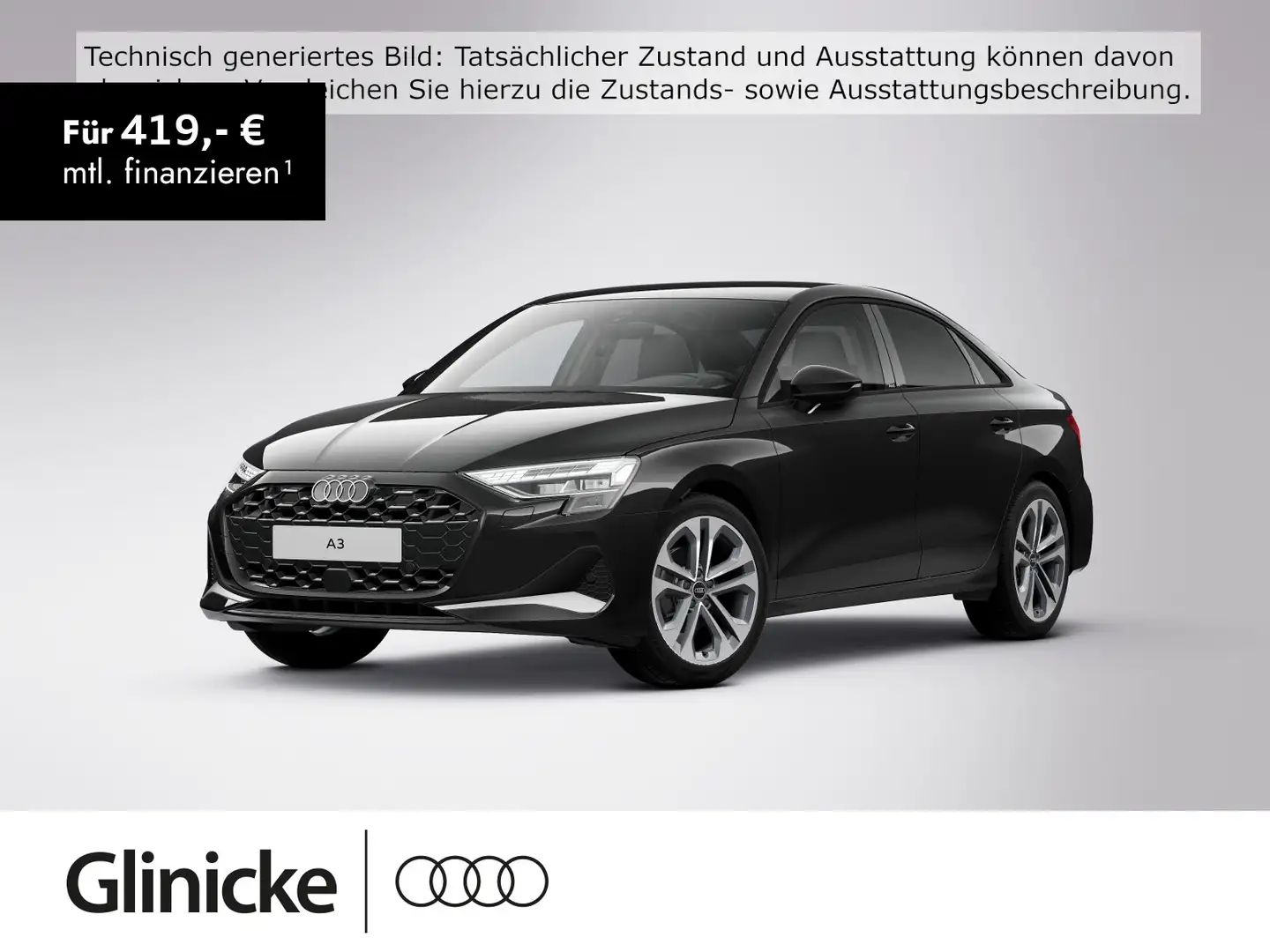 Audi A3 35 TFSI advanced LED s-tronic Schwarz - 1