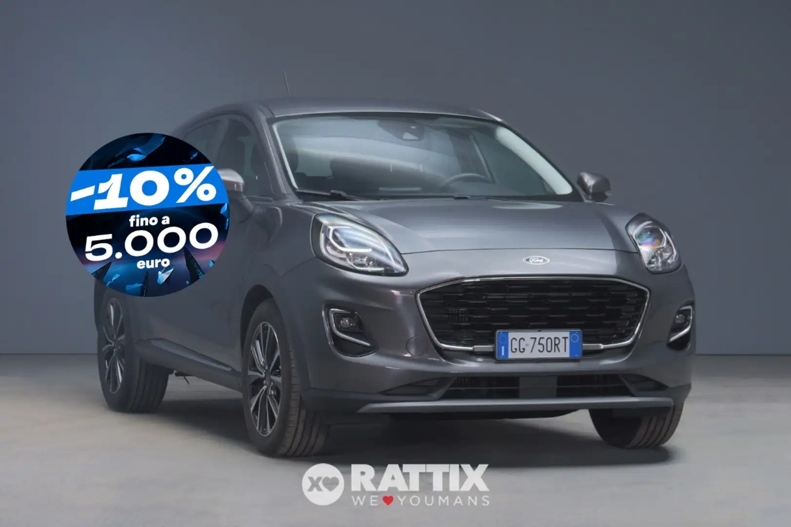 Ford Puma 1.0 Ecoboost Hybrid 125CV Titanium X Gris - 1