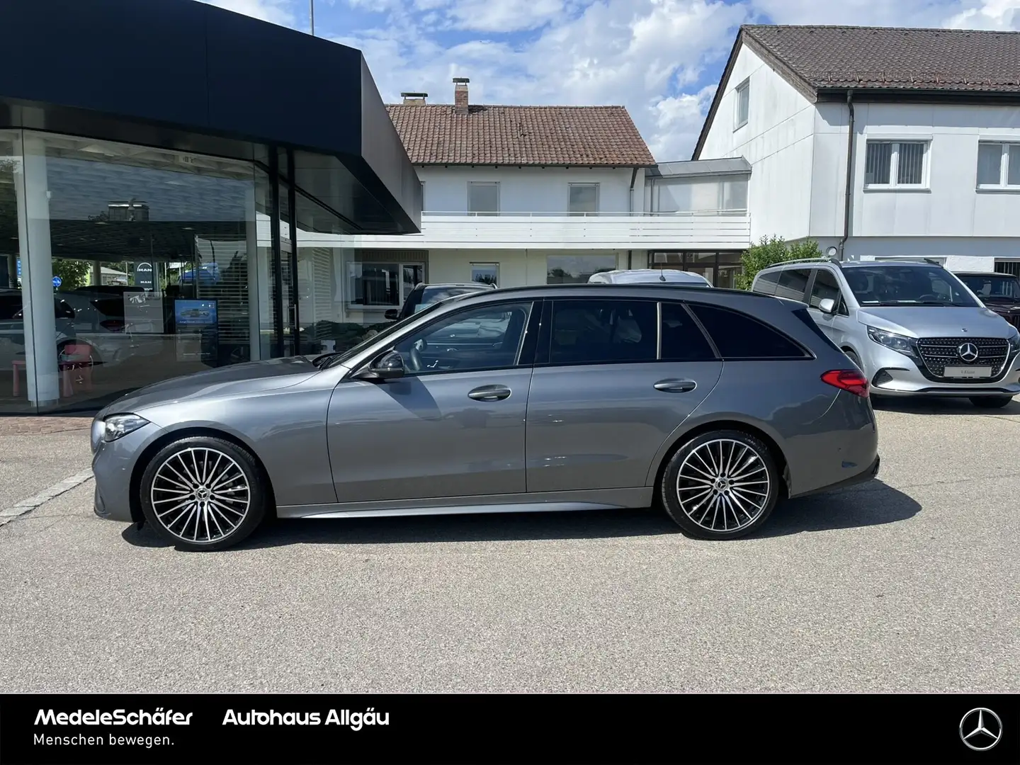 Mercedes-Benz C 300 C 300 T d AMG 19" AHK HuD Vorr.-Distronic Sounds. Grigio - 2