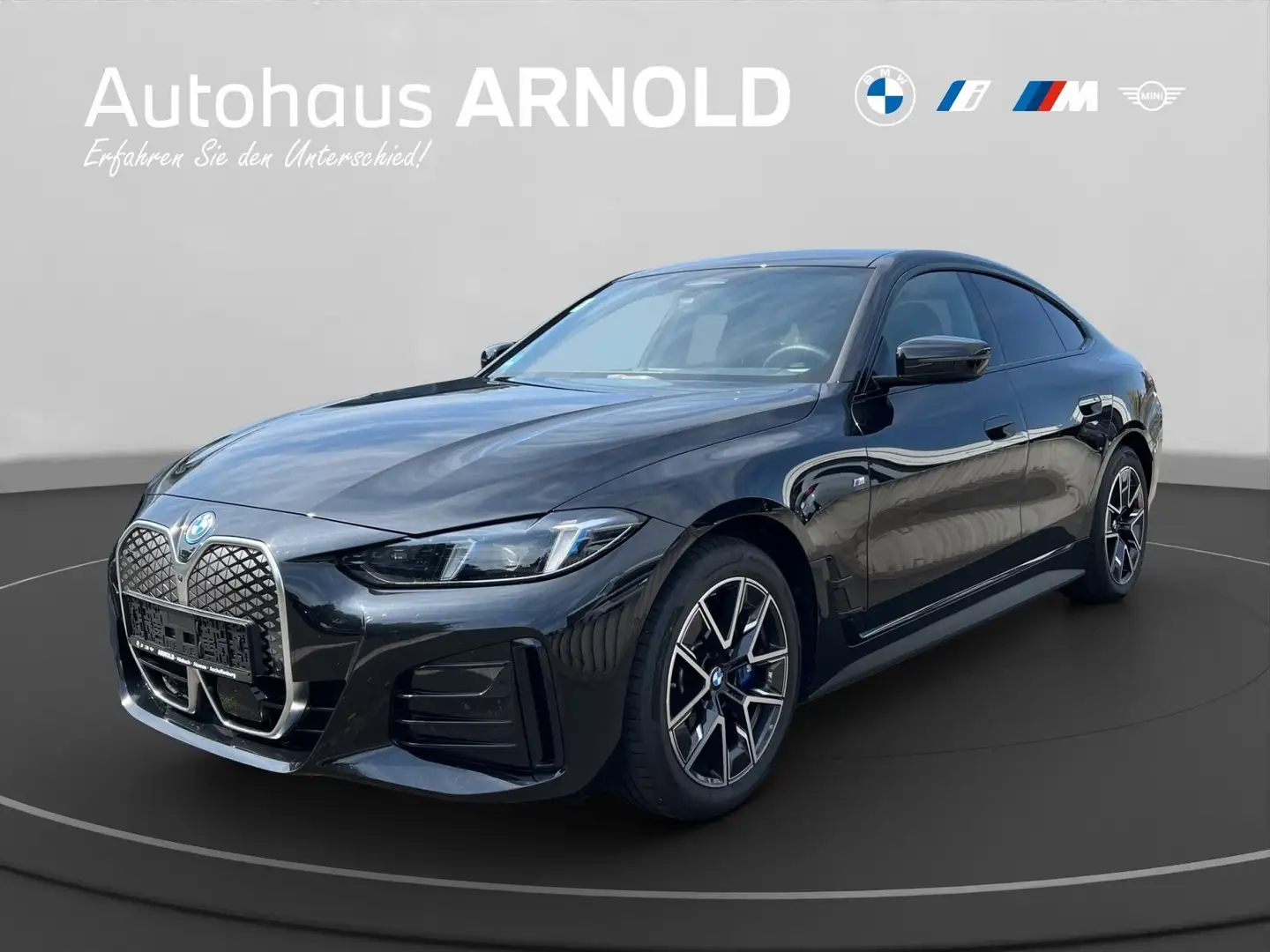 BMW i4 xDrive40 Gran Coupé M Sportpaket NP 78.619,-- Schwarz - 1